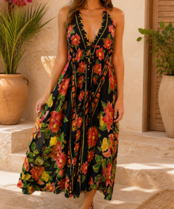 Vestido frente única Alure Tropical